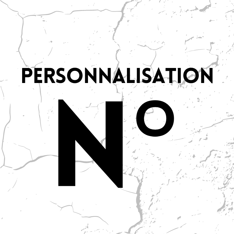 Personnalisation: Numéro