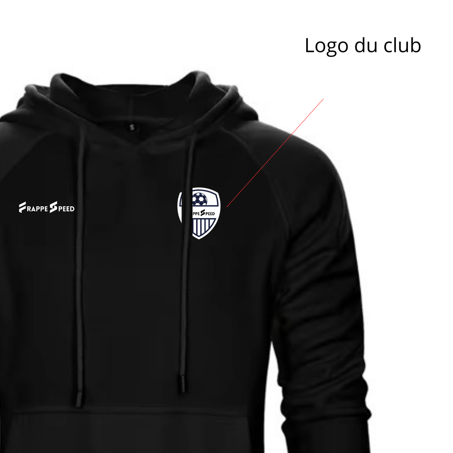 Hoodie en cotton