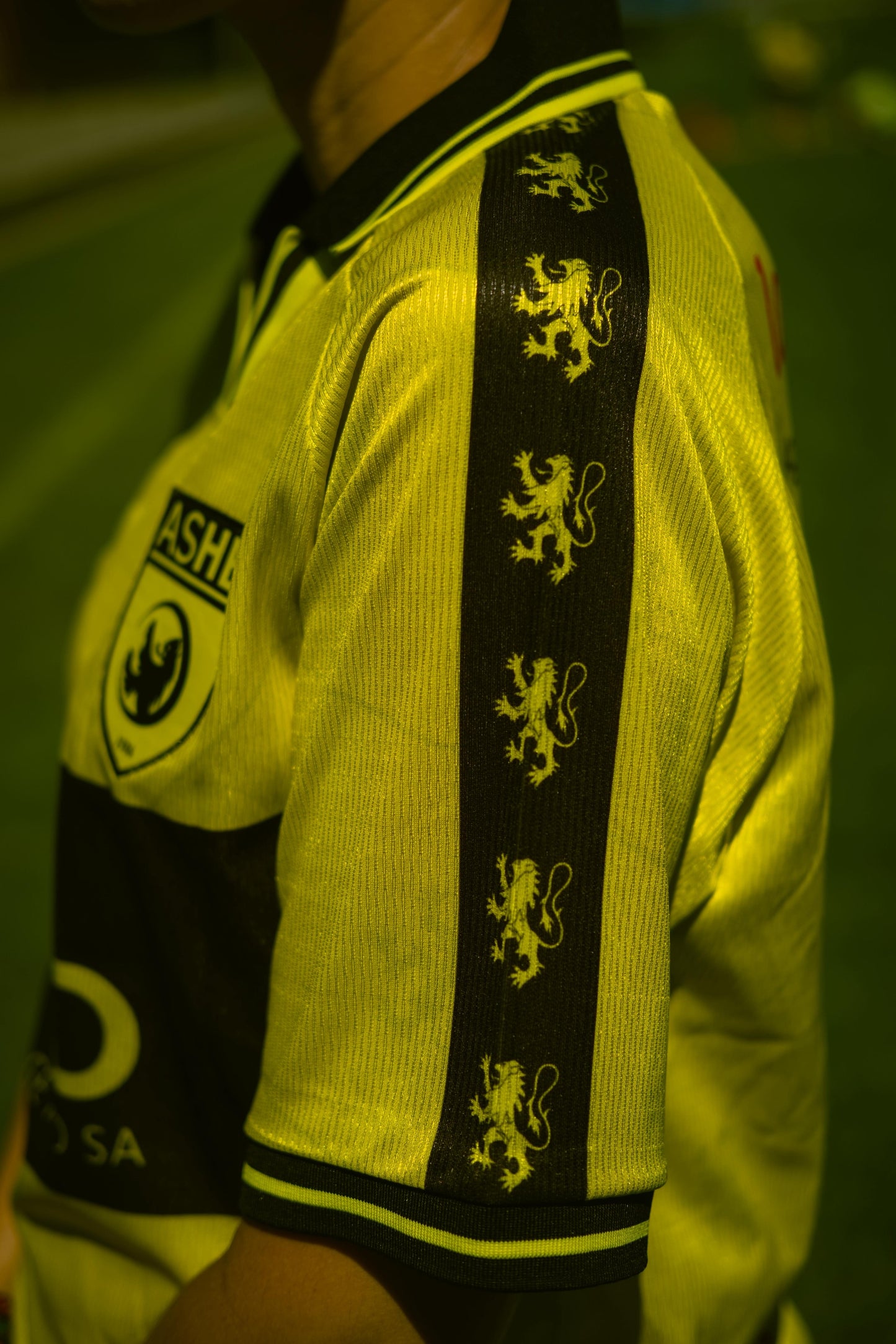 Maillot anniversaire jaune QUADRA